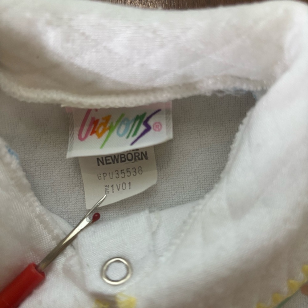 Vintage 1990 Quilted Kids One Piece - Picture 4 of 7